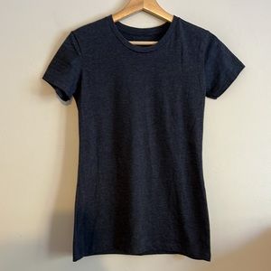 Grunt Style Women's Basic Blue Crew Neck T-Shirt